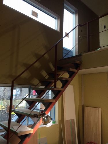 階段アイアン手摺